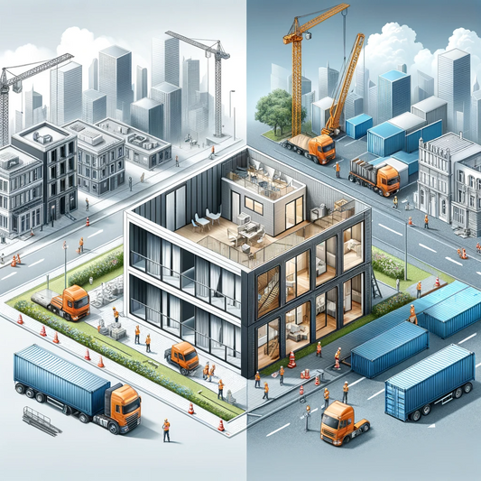 Modulbau vs. Containerbau: Entdecken Sie die Unterschiede für Ihr nächstes Bauprojekt