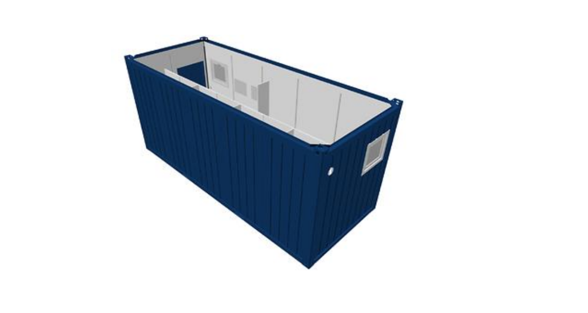 20' Herren - WC Container