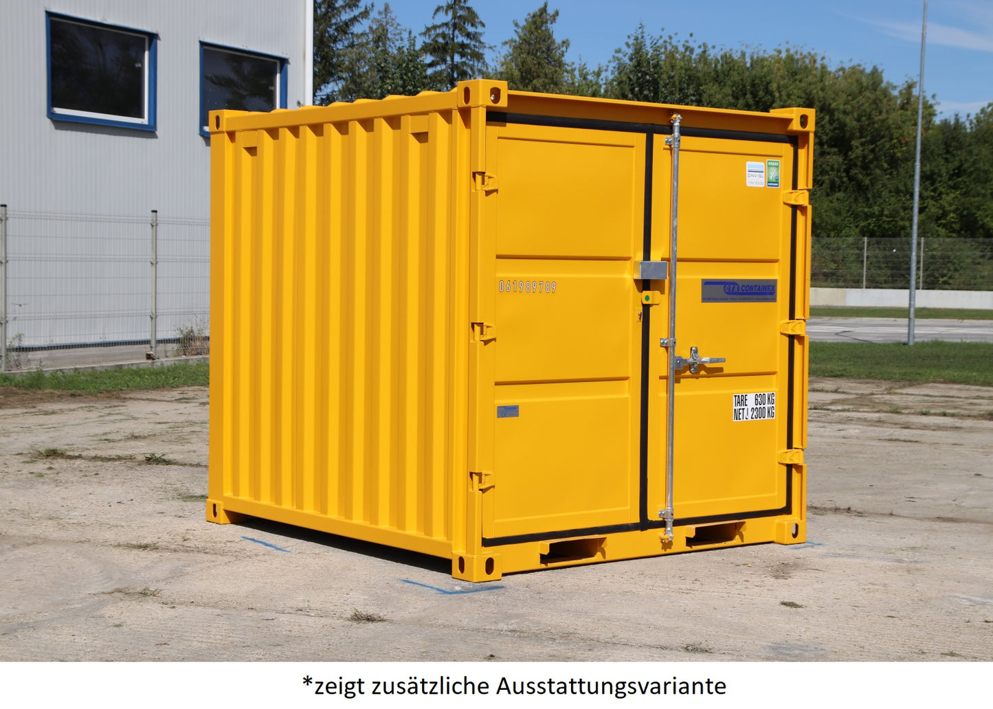 Lagercontainer 6' Fuß
